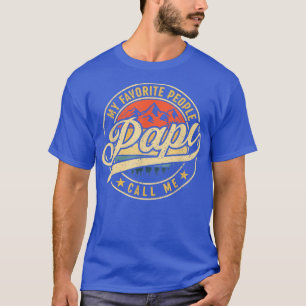 Meine Lieblings-Leute nennen mich Papi Vintager Va T-Shirt