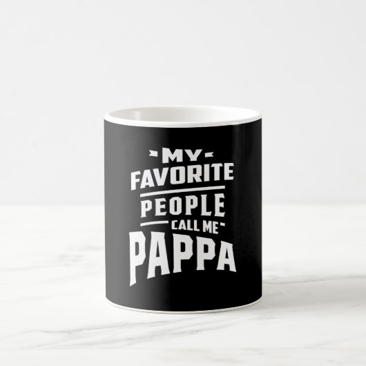 Meine Lieblings-Leute nennen mich Pappa - Vater Gr Kaffeetasse (Mittel)