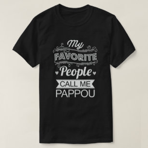 Meine Lieblings-Leute nennen mich Pappou Funny Opa T-Shirt