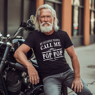 Meine Lieblings-Leute nennen mich Pop Pop Opa 2025 T-Shirt