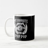 Meine Lieblings-Leute nennen mich Pop Pop Opa Kaffeetasse (Links)