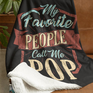 Meine Lieblings-Leute nennen mich Pop-Vatertag Sherpadecke