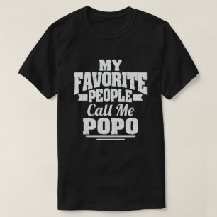 Meine Lieblings-Leute nennen mich Popo Funny Grand T-Shirt