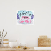 Meine Lieblings-Leute nennen mich "Tantentechnik" Poster (Küche)