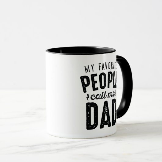 Meine Lieblings-Leute nennen mich Vater Tasse (VorderseiteRechts)