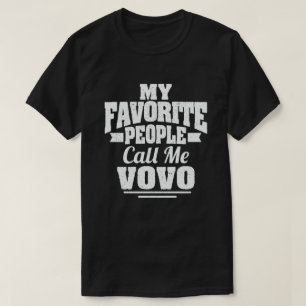 Meine Lieblings-Leute nennen mich Vovo Funny Opa T-Shirt