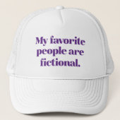 Meine Lieblings-Leute sind künstlerisch Truckerkappe (Vorderseite)