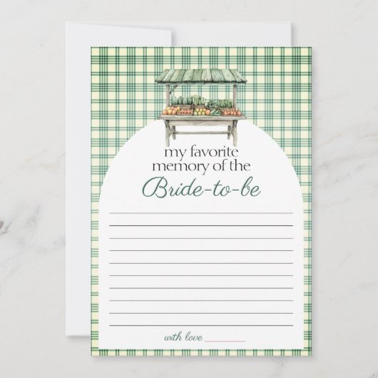 Meine Lieblings-Memory-Country-Spielkarte Einladung (Vorderseite)