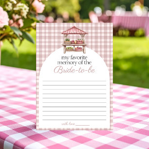 Meine Lieblings-Memory-Country-Spielkarte Einladung