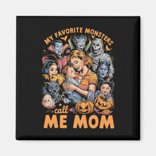 Meine Lieblings-Monster nennen mich Mama für den S Magnet