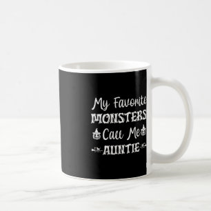 Meine Lieblings-Monster nennen mich Tantentante-Fu Kaffeetasse