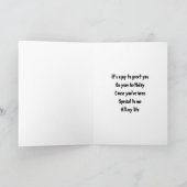 Meine Lieblings-Onkel-Geburtstagskarten Karte (Innenseite)