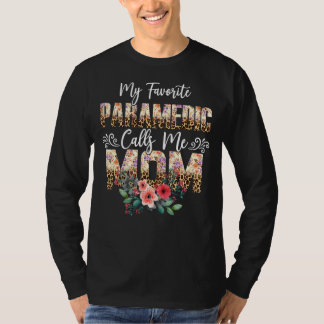 Meine Lieblings-Paramedizin nennen mich Mama Leopa T-Shirt