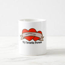 Meine Lieblings-Person-Liebesgeschenk-Kaffeetasse 