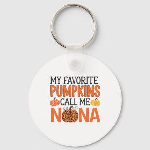 Meine Lieblings-Pumpkins nennen mich Nana Hallowee Schlüsselanhänger