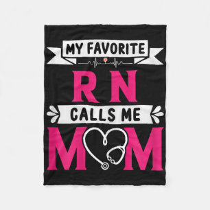 Meine Lieblings-RN-Krankenschwester nennt mich Mam Fleecedecke