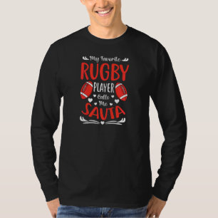Meine Lieblings-Rugby-Spieler nennt mich Savta Mot T-Shirt