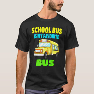 Meine Lieblings-Schulbus-Fahrer Männer Ideen Bus K T-Shirt