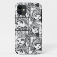 Meine Lieblings-Schwarz-Weiß-Patchwork-Puppen