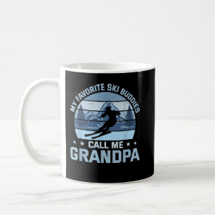 Meine Lieblings-Ski-Kumpels nennen mich Grandpa Sk Kaffeetasse