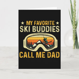 Meine Lieblings-Skikumpels nennen mich Dad - Skifa Karte