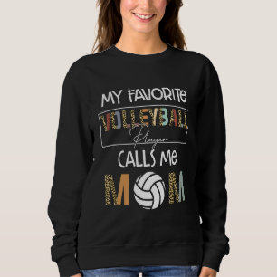 Meine Lieblings-Volleyball-Spielerin Muttertagsspo Sweatshirt