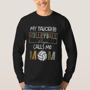 Meine Lieblings-Volleyball-Spielerin Muttertagsspo T-Shirt