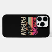 Meine Lieblings-Wanderbuddies nennen mich Papaw Vi iPhone Hülle (Rückseite (Horizontal))