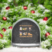 Meine Lieblingsaktivität ist es, nicht in 'Retro-S Schneekugeln (Weihnachten)