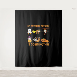 Meine Lieblingsaktivität ist es, nicht in 'Retro-S Wandteppich