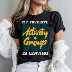 Meine Lieblingsaktivität ist Gehen - Lustige Intro T-Shirt