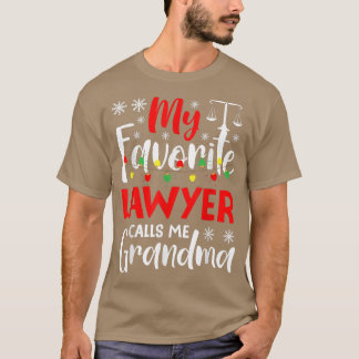 Meine Lieblingsanwältin nennt mich Großanwältin  T-Shirt