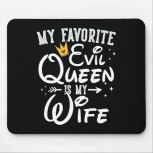 Meine Lieblingsböse Königin ist Halloween-Geschenk Mousepad