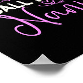 Meine Lieblingsbotschaften nennen mich Nani Großmu Poster (Ecke)