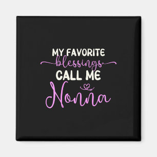 Meine Lieblingsbotschaften nennen mich Nonna Grand Magnet