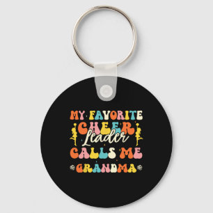 Meine Lieblingscheerleaderin nennt mich Oma Cheerl Schlüsselanhänger