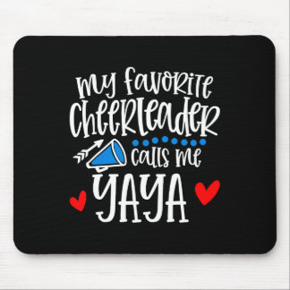 Meine Lieblingscheerleaderin nennt mich Yaya Lusti Mousepad