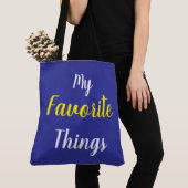 Meine Lieblingsdinge Blau Tasche (Von Nahem)