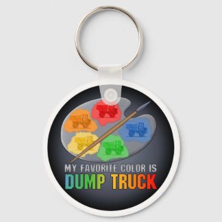Meine Lieblingsfarbe ist eine große TruckSchlüssel Schlüsselanhänger