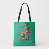 Meine Lieblingsfarbe ist Garn Tasche (Vorderseite)