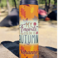 Meine Lieblingsfarbe ist Herbst personalisiert ora