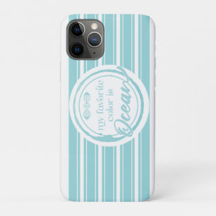 Meine Lieblingsfarbe ist Ocean Beach Towel Case-Mate iPhone Hülle