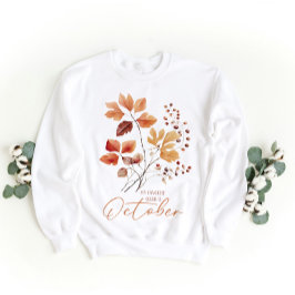 Meine Lieblingsfarbe ist Oktober, Fall Vibes Sweatshirt