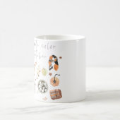 Meine Lieblingsfarbe ist Oktober, Herbst-Tasse Kaffeetasse (Mittel)