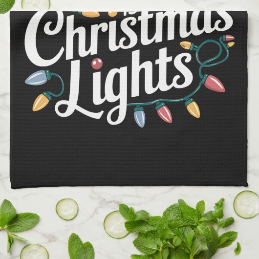 Meine Lieblingsfarbe ist Weihnachten Weihnachten W Geschirrtuch (Gefaltet)