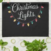 Meine Lieblingsfarbe ist Weihnachten Weihnachten W Geschirrtuch (Gefaltet)