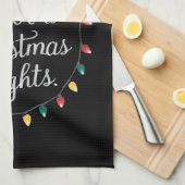 Meine Lieblingsfarbe ist Weihnachten Weihnachten W Geschirrtuch (Viertel Falte)