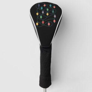 Meine Lieblingsfarbe ist Weihnachtsbeleuchtung Lus Golf Headcover