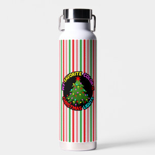 Meine Lieblingsfarbe ist Weihnachtslicht-78678 Trinkflasche