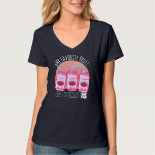 Meine Lieblingsfrucht ist Strawberry Soda Japanisc T-Shirt